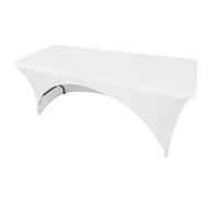 Nappe Lycra buffet ouverte blanche