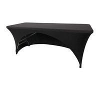 Nappe Lycra buffet ouverte noire