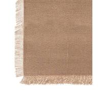 Nappe ""Maha"" coton beige 250x150cm - Atmosphera createur d'interieur