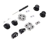 Nappe Manette Ps5,Bouton Manette Ps5,Boutons À TS pour Manette Ps5,Borracha Controle Ps5,ES,Kit De Rempment De Manette pour Manette Pad en Caoutchouc Conducteur À Bascule 3D Plas [Video G]