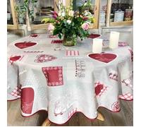 Nappe - Mon Alsace - ronde 180 cm - polyester antitache infroissable
