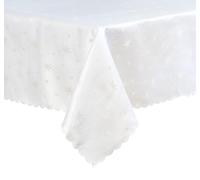 Nappe/Noël/Différentes couleurs et tailles/Lurex (Or, 180 cm ronde)