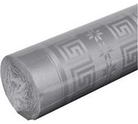 Nappe papier damassé 1.20 x 6 m - gris
