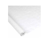 Nappe Papier "Damassée" 1,18x100m Blanc