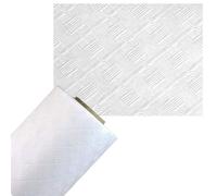 NAPPE PAPIER GAUFRÉ 10X1.2M BLANC