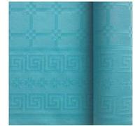 nappe papier gaufré 20x1.18m turquoise - dart 147025 Bleu G