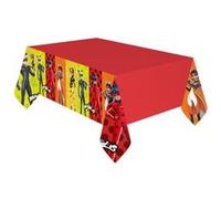 nappe papier miraculous ladybug 120x180cm rouge - générique 9917066 Rouge G