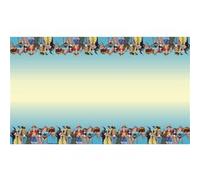 nappe papier one piece luffy pirate 136x228cm bleu - générique 12800-on Bleu G
