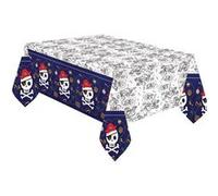 Amscan Nappe en papier 9909914 Pirate – Carte au trésor à colorier 120 x 180 cm