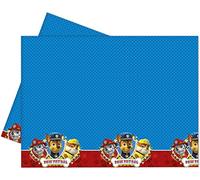 Procos Nappe en plastique Pat'Patrouille bleue et rouge 120 x 180 cm