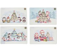 Nappe PH CHRISTMAS 43,5x28,5cm 4 décors, mix