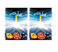 Disney Cars Nappe de table pour fête d'anniversaire d'enfant et fête à thème, dimensions : 120 x 180 cm, facile à nettoyer, réutilisable, nappe pour fête d'anniversaire d'enfant