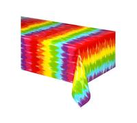 Nappe plastique Hippe 137 x 274 cm - Multicolore