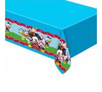 nappe plastique mickey rock house 180x120cm bleu - générique lmic93825 Bleu G