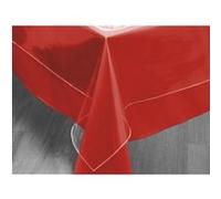 Soleil d'ocre, Cristal Nappe Rectangle Transparente, PVC, 100 microns, 140x300 cm