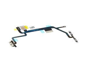 Nappe pour iPhone 8 / SE 2020 Bouton Power On/Off + Flash + Volume + Microphone Noir