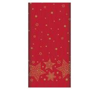 Nappe pour Noël 'Christmas Shine', rouge