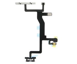 Nappe Power Bouton On/Off + Volume + Micro + Flash + Vibreur - pour iPhone 6S Noir