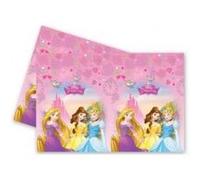 Procos 85004 - Nappe en Plastique - thème Disney Princess Dreaming (120 x 180 cm), Rose