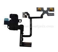 Nappe Prise Audio Jack Noir iPhone 4