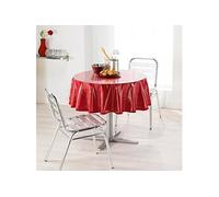 Nappe protection pvc transparent ronde 180 cm