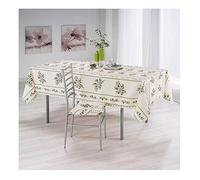 Nappe Provence Olive Verte Anti Tâches