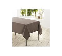NAPPE RECTANGLE 140 x 200 CM POLYESTER UNI ESSENTIEL TAUPE