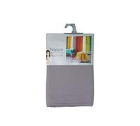 Nappe rectangle 140 x 250 cm polyester uni essentiel Gris