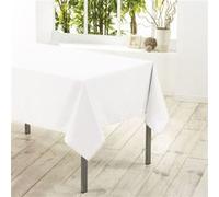 NAPPE RECTANGLE 140 x 300 CM POLYESTER UNI ESSENTIEL BLANC