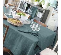 Nappe Rectangle 150x250 cm Gaze de Coton Canard