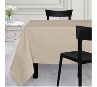 Soleil d'ocre, Venise Nappe Anti-tâches, Ecru, 150x250 cm