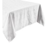 Nappe rectangle 150x300 cm HÉLIOS Blanc coton +
