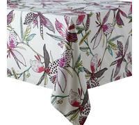 Nappe rectangle 160x300 cm PARADIS Rose 100% coton + enduction acrylique