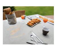 Soleil d'ocre Nappe Rectangle en Coton Anti-tâches