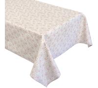 Nappe rectangle enduit 150x200 cm ASTER Rose poudré