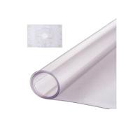 Nappe Rectangle Givrée PVC Protection Table Bureau Salle à Manger 61x121,9x0,15cm