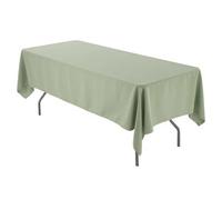 Nappe rectangle Sauge Tissu 180 x 300 cm