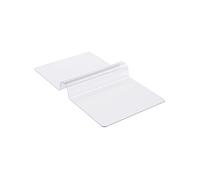 VEVOR Nappe Rectangle Transparente 101,6x152,4 cm Épaisseur 1,5 mm, Film de Table Transparent en PVC, Imperméable et Facile à Nettoyer, Protection de Table pour Bureau, Cuisine Restaurant Salle à Mang