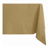 Nappe rectangulaire 100% coton lavé 160x250 cm HONO marron houblon