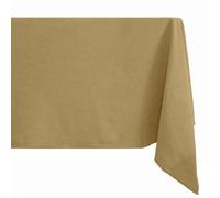 Nappe rectangulaire 100% coton lavé 160x300 cm HONO marron houblon