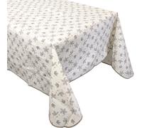 Nappe rectangulaire 130x160 cm antitaches BLOOM BLOOM beige