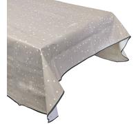 Nappe rectangulaire 130x160 cm antitaches LIGHT ME UP gris