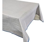 Nappe rectangulaire 130x160 cm antitaches NAMASTE denim