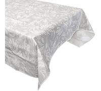 Nappe rectangulaire 140x180 cm antitaches VERDURE gris