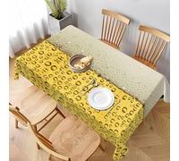 Nappe Rectangulaire 150x300 cm Motif Bière 3D Nappe de Table Bière Tissu Polyester Anti-Taches pour Intérieur Extérieur Jardin Cuisine et Fête 3925v
