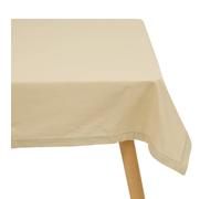 Nappe Jane 240x140cm beige en coton - Atmosphera Créateur d'intérieur