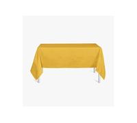 - Nappe Rectangulaire Coton 140X240 uni jaune