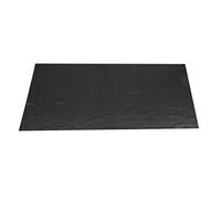 Nappe rectangulaire Couverture Tableau en Tissu de Renversement Nappe de Polyester décoration pour fête Restaurant Mariage 322 * 149cm(Noir)