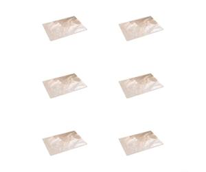 Nappe Rectangulaire en PVC Imperméable et Anti-Tache pour | pour durable PVC, Easy Clean, Non-slip, Gold/silver, pour ideal For Home Dining, Cafes, Restaurants
