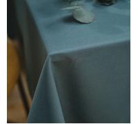 Nappe rectangulaire ""Essential"" - Bleu paon - 150 x 250 cm